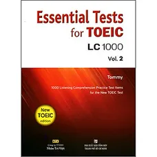 Sách Essential Test For TOEIC LC 1000 Vol 2 (Kèm CD)