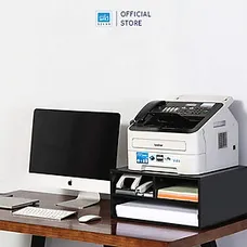 [Ráp sẵn] Kệ Máy In, Kệ Sách Để Bàn Làm Việc Văn Phòng SIB Decor KDB24